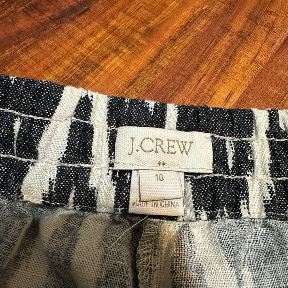 Jcrew linen blend pants